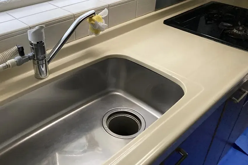 キッチン水回りコーティング(カウンター&シンク)