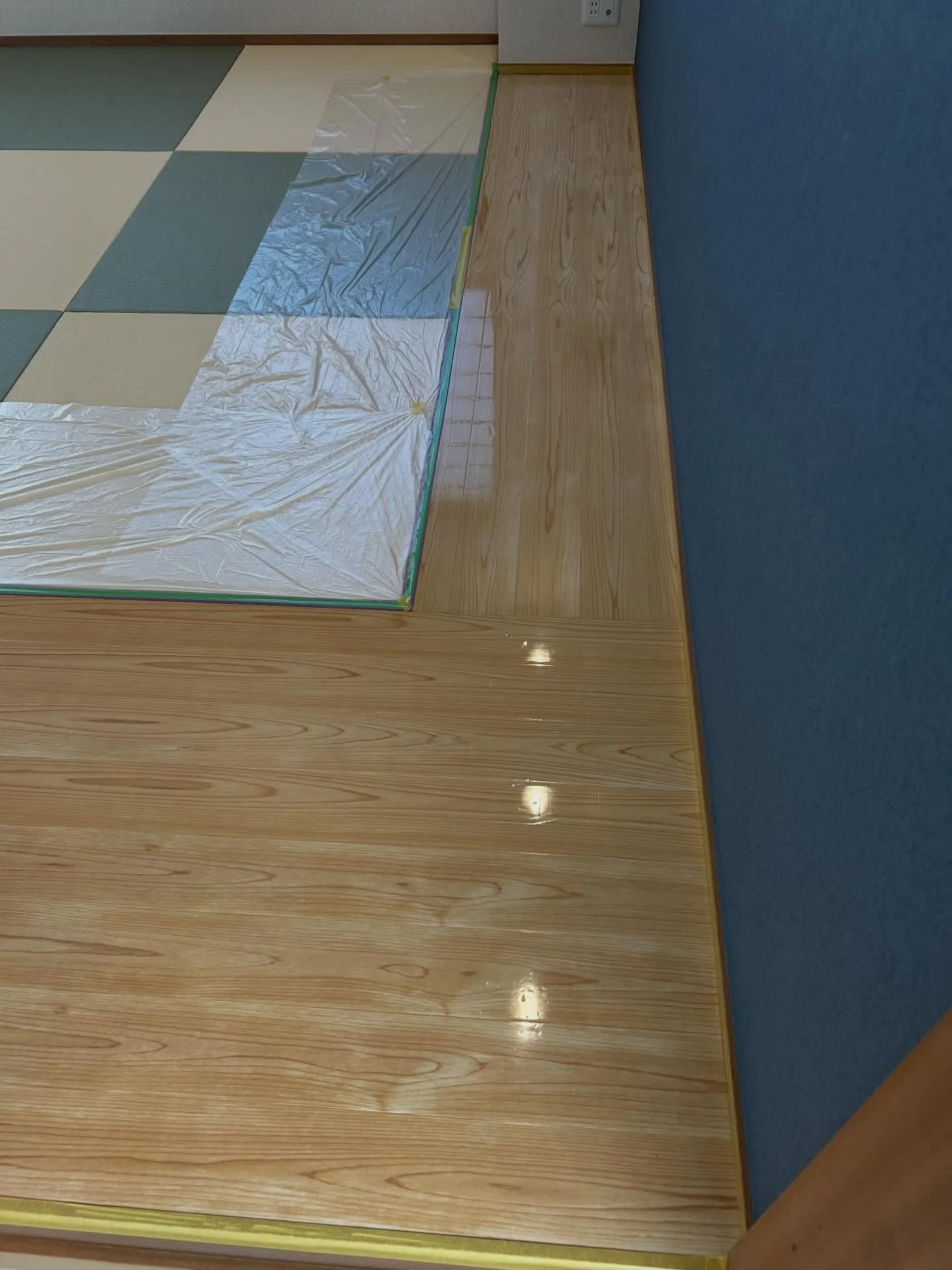 【施工事例】高槻市 一戸建て フローリングコーティング