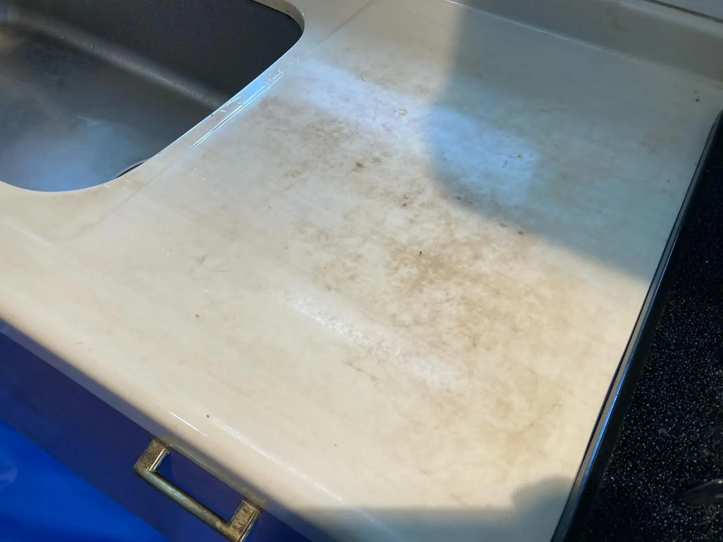 【施工事例】吹田市 一戸建て キッチン天板再生研磨