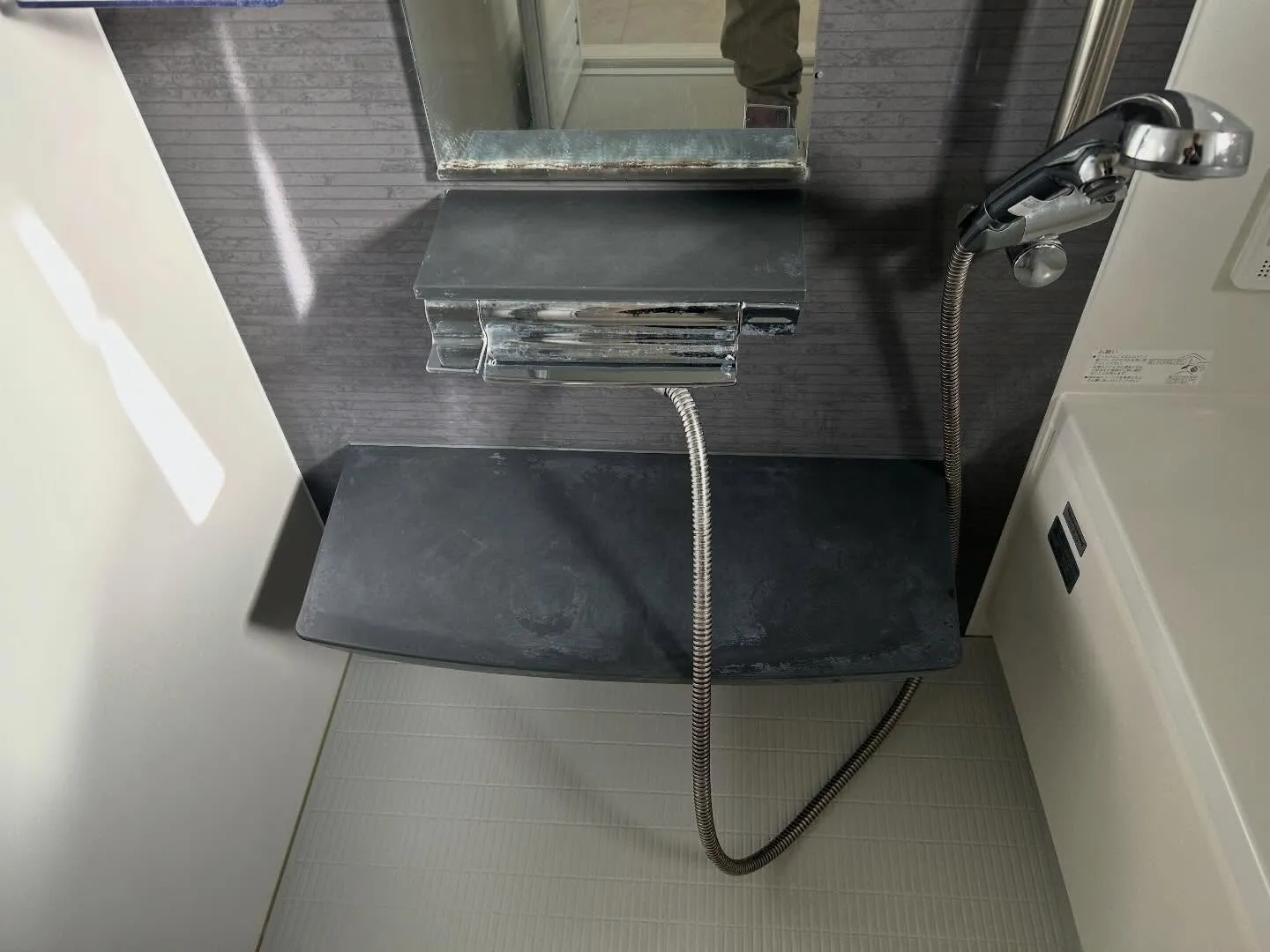 【施工事例】平野区 一戸建て 浴室カウンター再生・コーティン...