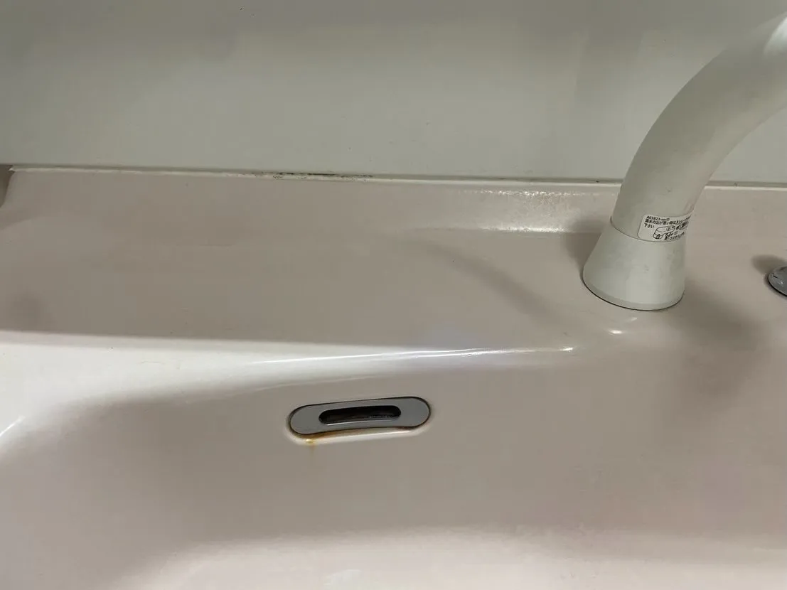 【施工事例】豊中市 マンション 洗面台再生リペア・ガラスコー...